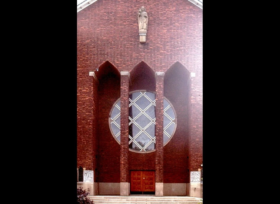 Amstelveenseweg 965 Augustinuskerk hoofdportaal (1984)