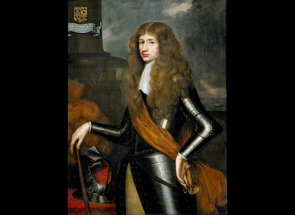 Cornelis van Aerssen (1637-1688), heer van Sommelsdijk. Van 1683-1688 gouverneur van Suriname. (anoniem, ca. 1680)