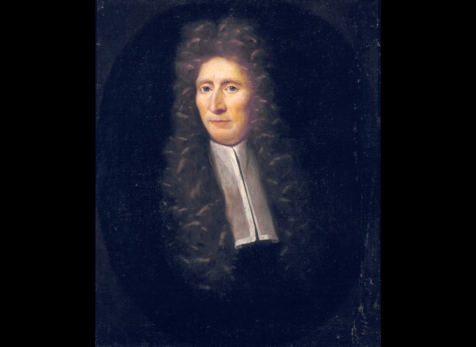 Portret Frederik Ruysch geschilderd door Jurriaen Pool (1694)