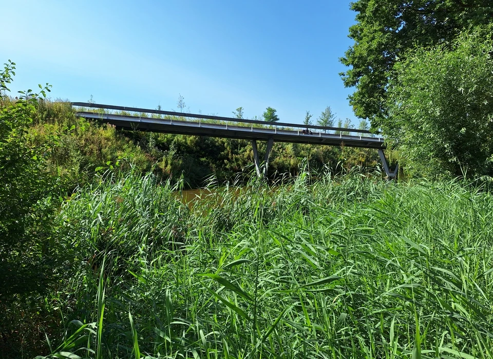 Brasapark brug in Kelbergenpad vanaf Kelbergen