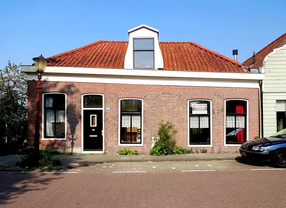 Buiksloterdijk 254 foto voor de nieuwbouw (2014)