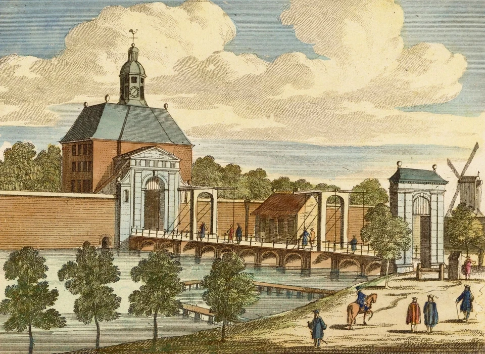 Frederiksplein Utrechtsepoort (Pieter Schenk, ca.1710)