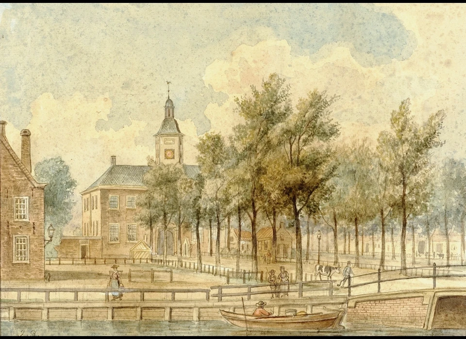 Utrechtsepoort, stadszijde (1750)