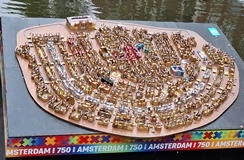 kunstwerk stadsplattegrond