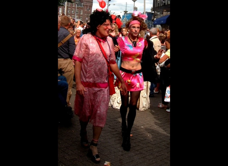 Zeedijk Hartjesdag Amsterdam Verkleedpartij