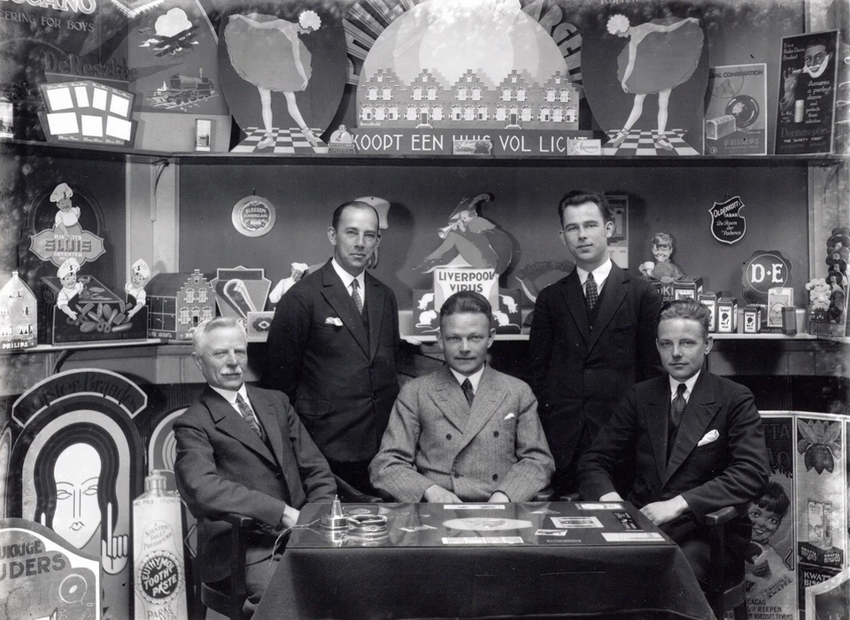 Herengracht 134 interieur advies- en reclamebureau W.Schippers (1930)