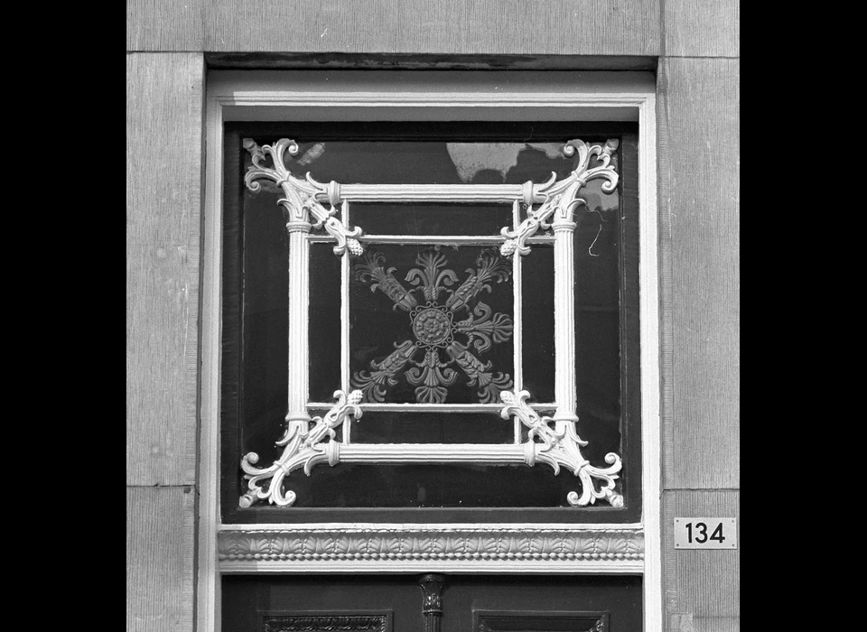 Herengracht 134 Huis d'Beeck snijraam (ca.1980)