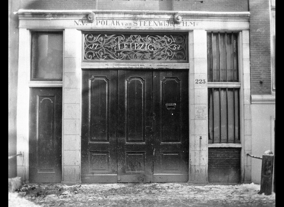 Herengracht 225 onderpui pakhuis Leizig (1927)