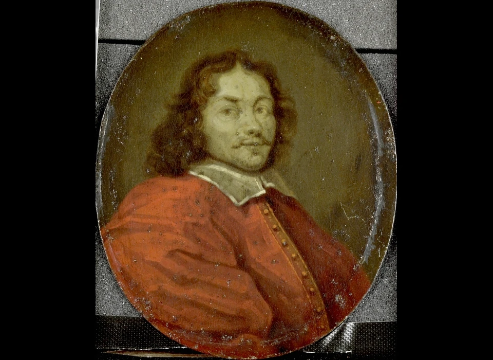 Herengracht 223 Matthijs Gansneb Tengnagel (1613-1652) dichter, (Arnoud van Halen, 1700-1732 naar onbekend voorbeeld)