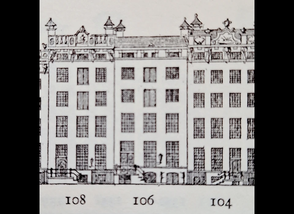 Herengracht 106 (Caspar Philips, 1765)