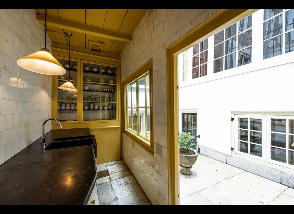 Herengracht 106 bijkeuken en binnenplaats (2025