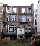 achterzijde na brand