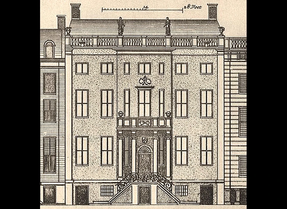 Herengracht 446 Huis van de Graeff (Cornelis Danckerts, ca.1680)