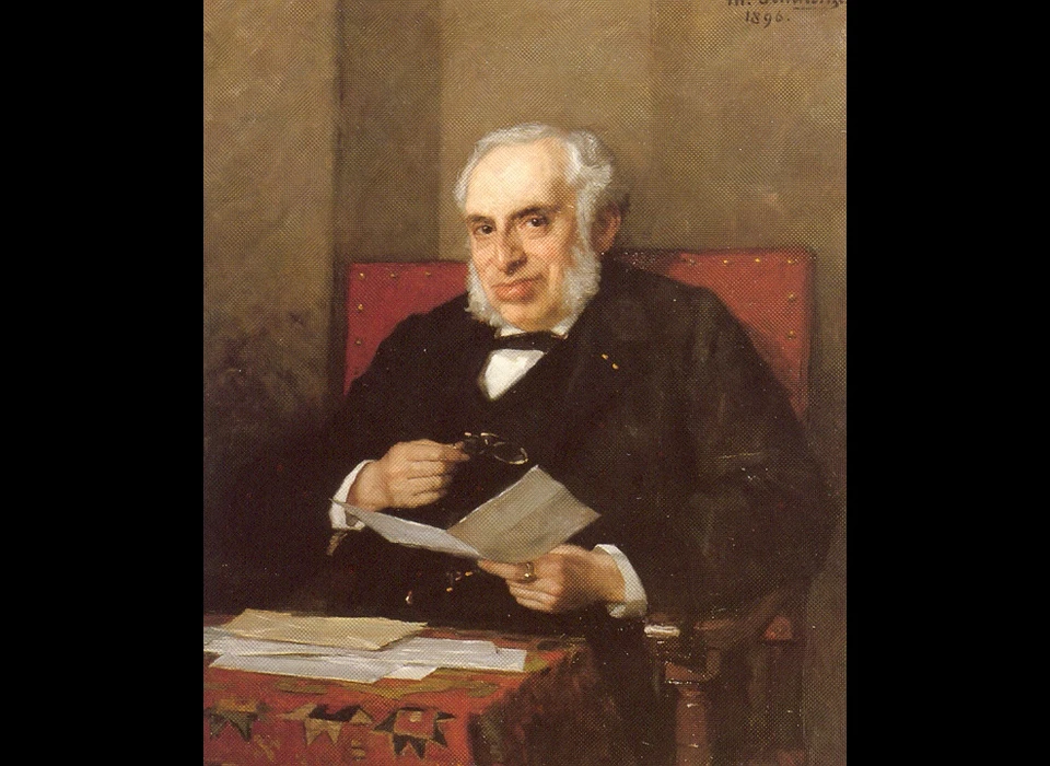 Abraham Carel Wertheim (1832-1897) (schilderij T.Schwartze 1896)