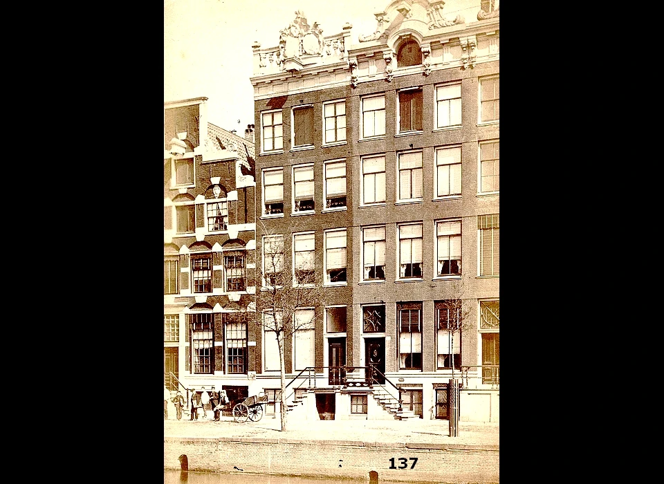 Keizersgracht 135-139 (ca.1880)