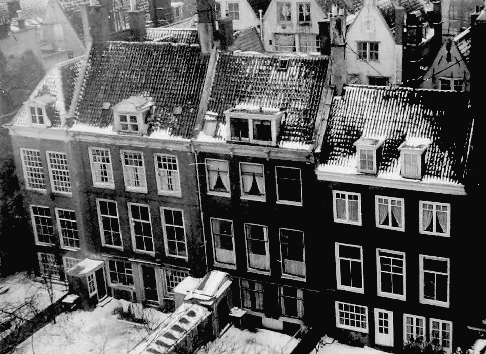 Keizersgracht 133-139 1960c gevels achterhuizen 