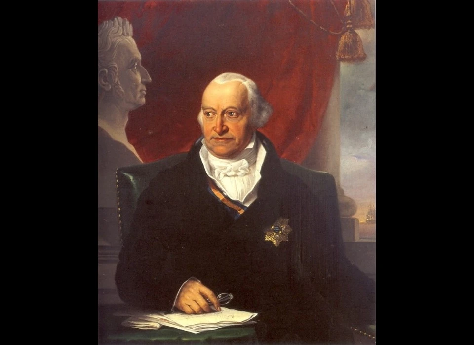 Joan Cornelis van der Hoop (1742-1825) (J.A.Kruseman) vader van Adriaan van der Hoop
