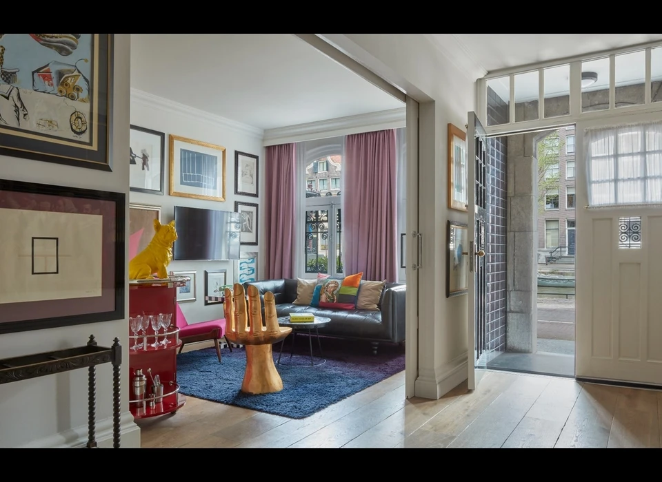 Keizersgracht 232 interieur Art collectors suite (2023)