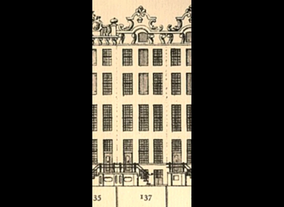 Keizersgracht 137 (Caspar Philips, 1768)