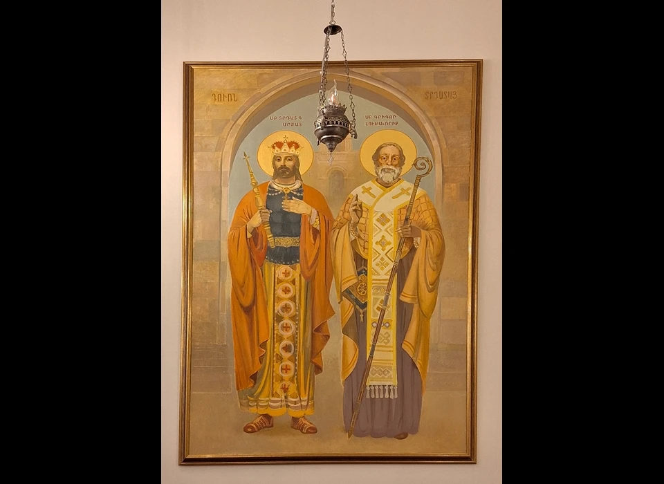 Krom Boomssloot 22 schilderij bij altaar (2025)