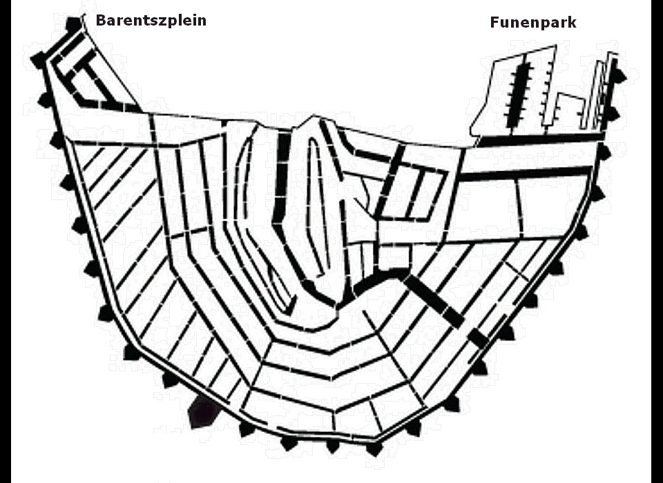 Bolwerk Osdorp op kaart