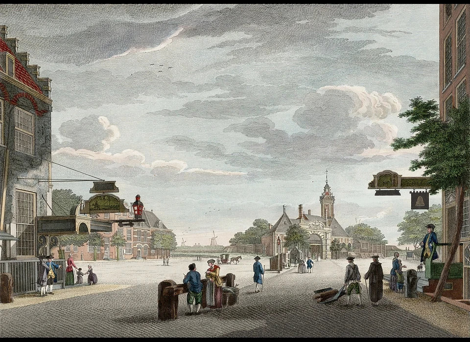 Haarlemmerplein 4de Haarlemmerpoort stadszijde (1765)