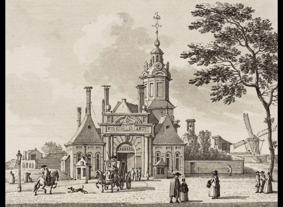 Haarlemmerplein 4de Haarlemmerpoort stadszijde (1790)