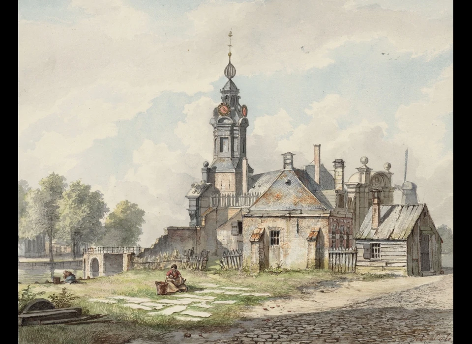 Haarlemmerplein 4de Haarlemmerpoort stadszijde (1836)