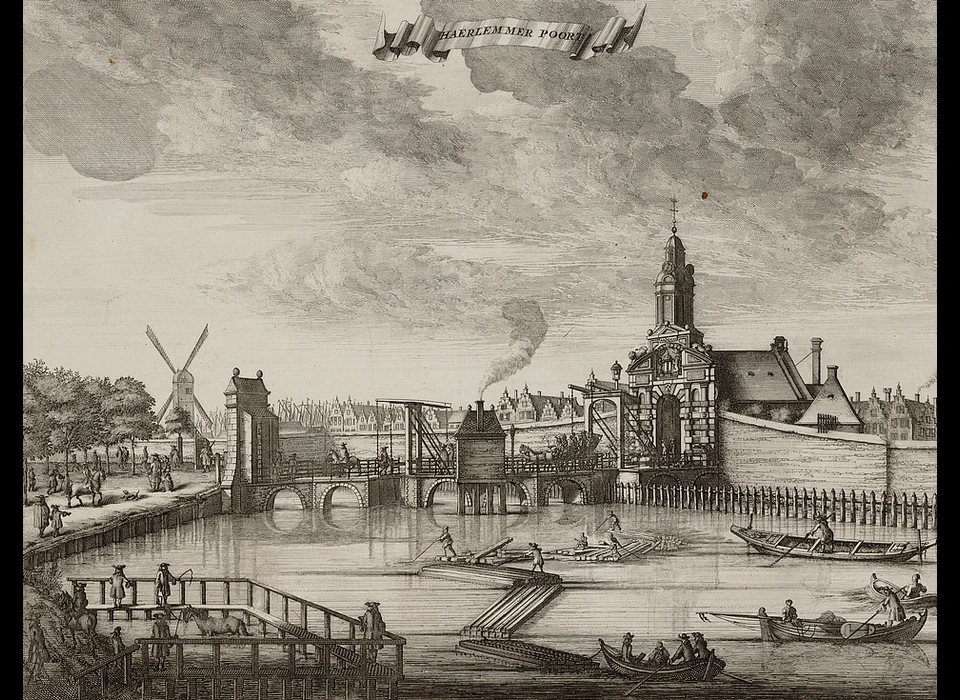 Haarlemmerplein 4de Haarlemmerpoort (P.Schenck, 1680)