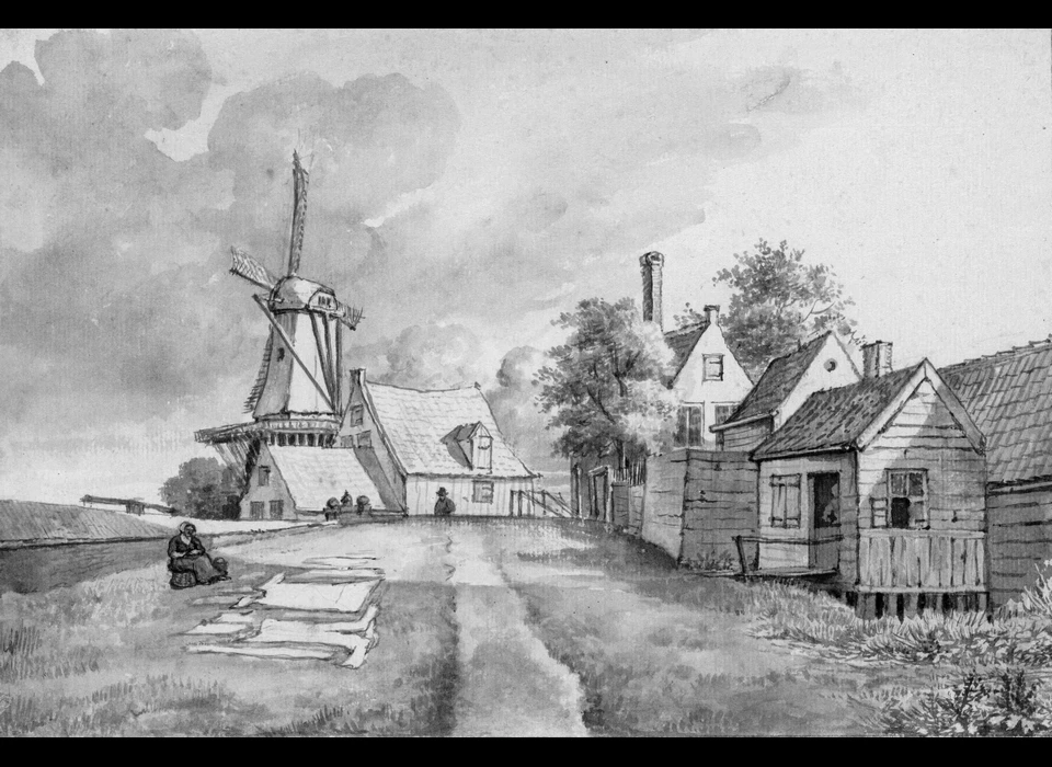 Tweede Marnixplantsoen Schans bolwerk Rijkeroord (Gerrit Lamberts, 1813)