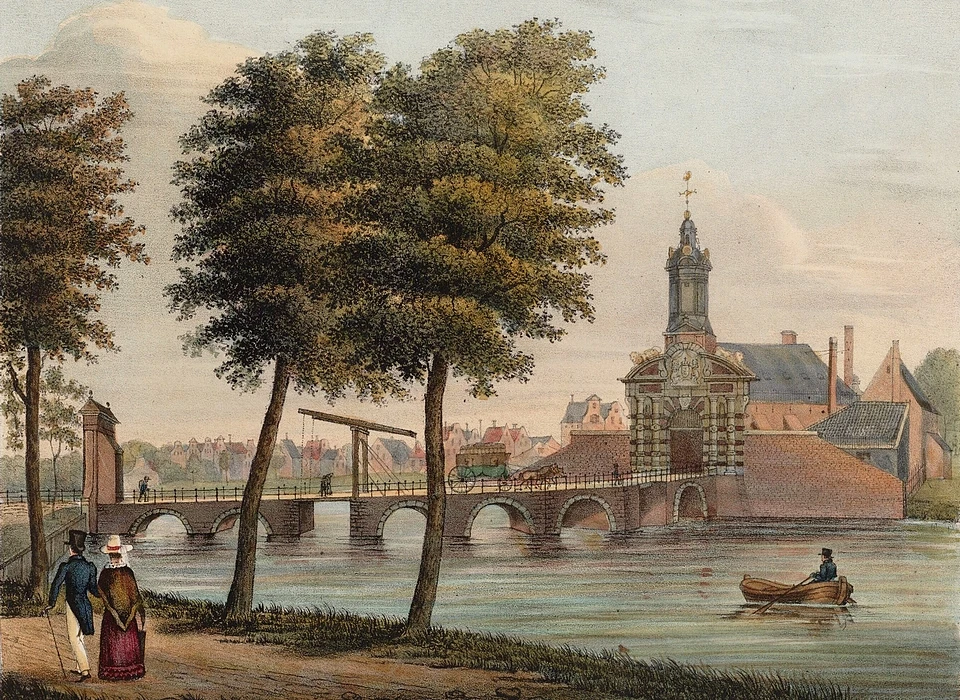 Haarlemmerplein 4de Haarlemmerpoort (cirac.1700)