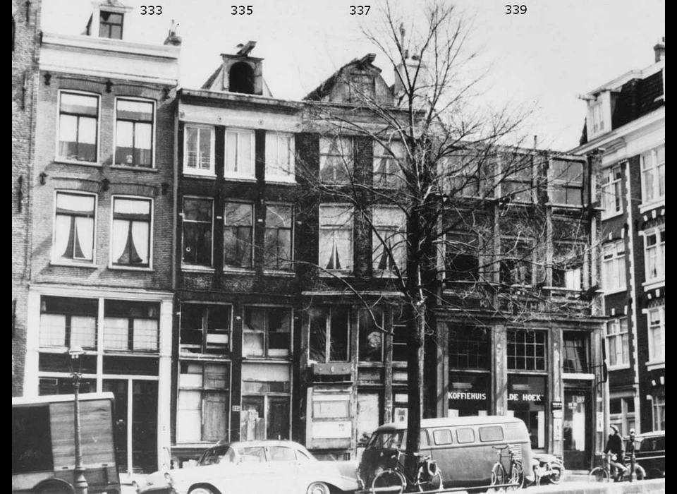 Prinsengracht 333-339 (1955)