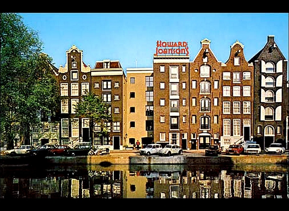 Prinsengracht 319-331 v.l.n.r. Howard Johnsons Hotel (1970)