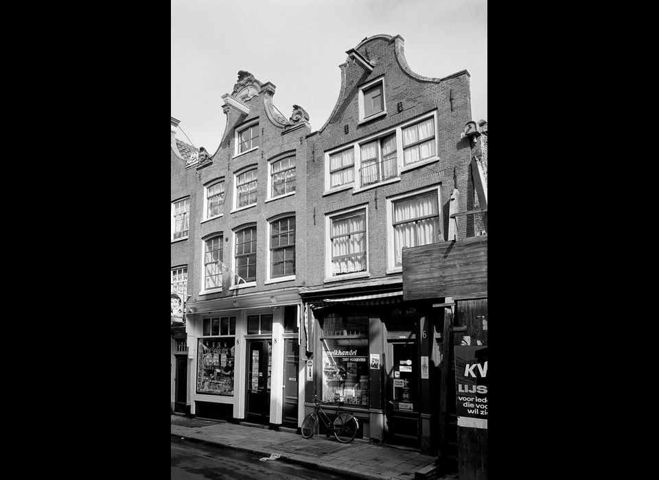 Reestraat 6 melkhandel, 8 Spar-winkel (1963)