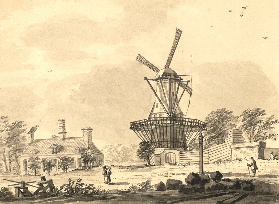 Bolwerk Muiden (Bartholomeus Barbiers, ca.1790)