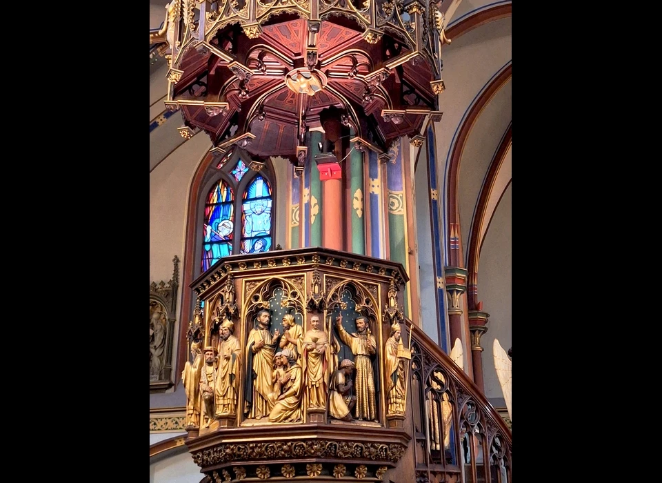 Singel 442-446 preekstoel kuip en hemel, atelier Cuypers-Stoltzenberg (2025)