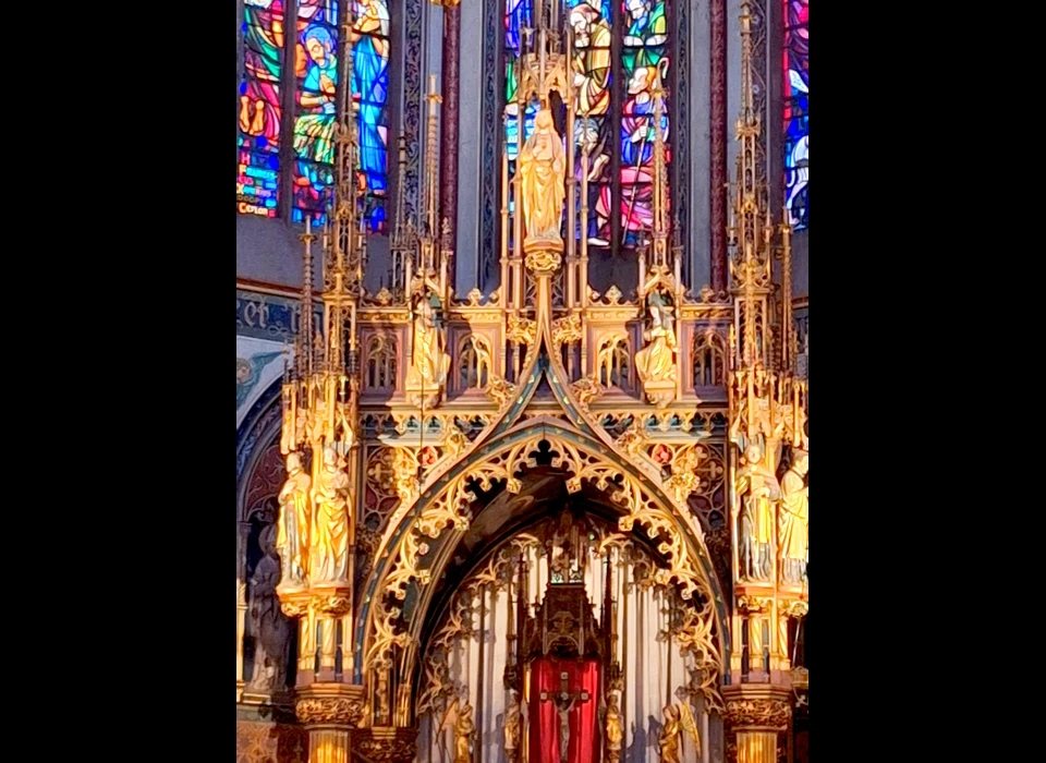 Singel 442-446 detail hoogaltaar, atelier Mengelberg (2025)