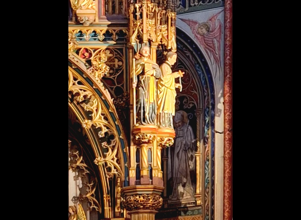 Singel 442-446 detail hoogaltaar, atelier Mengelberg (2025)