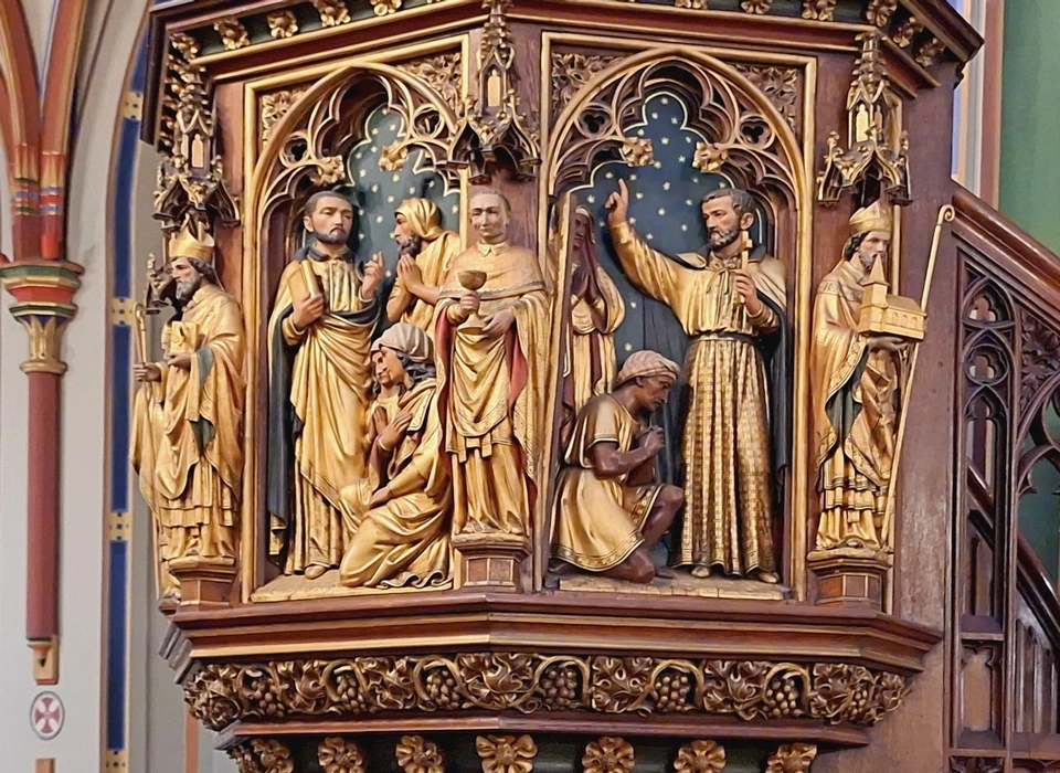 Singel 442-446 preekstoel kuip, atelier Cuypers-Stoltzenberg (2025)