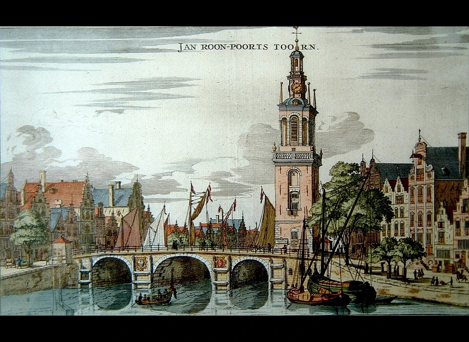 Singel ter hoogte van 159 Jan Roodenpoortstoren (1663)