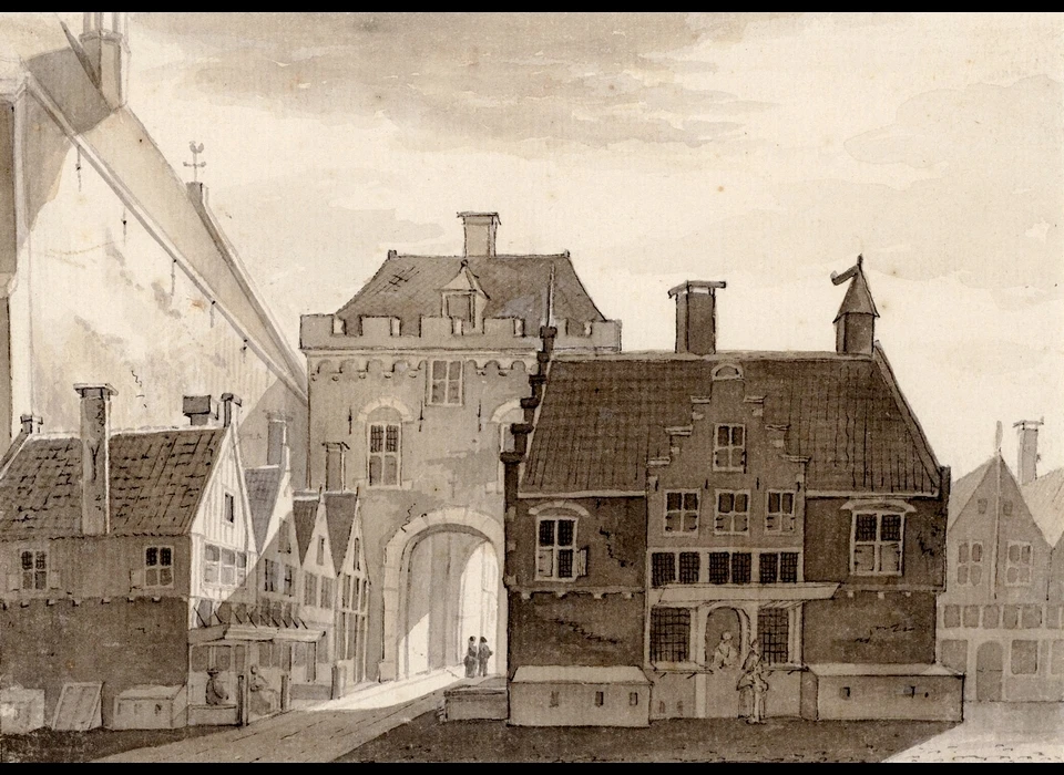 Sint Olofspoort buitenzijde (ca.1600)