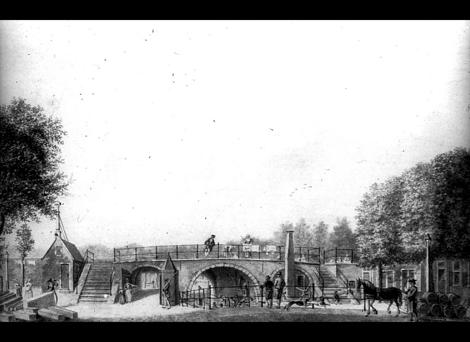 Weteringpoort binnenzijde (J.Rieke, ca.1820)